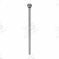KEN FORGING Rod End Blank: Stainless Steel, Plain, 1/2 in Shank Dia, 12 in Hole Center-to-End Lg (MPN 5J-SS). Key specifications — attr952243: KEN FORGING.