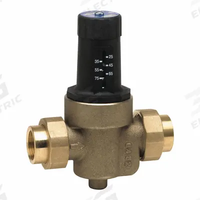 Watts Water Pressure Reducing Valve: NPT x NPT, 1 in Pipe Size, Copper Silicon Alloy - Standard Capacity Water Pressure Regulators