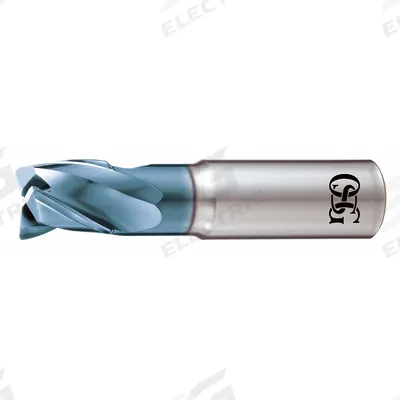 OSG Square End Mill: Carbide, DLC Coated, 3 Flute, 7/8" Mill Dia, 1-5/16" LOC - Reduced-Neck Carbide Square End Mills for Aluminum