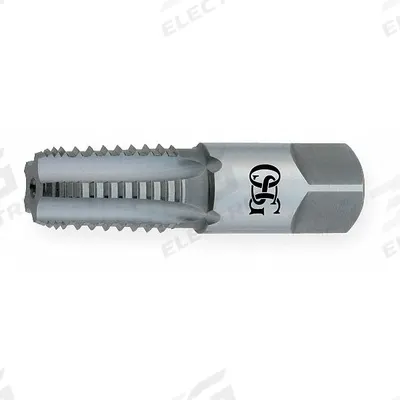 OSG Pipe and Conduit Thread Tap: 1 1/4"-11.5 NPT/ANPT, 5 Flute, Interrupted Thread - Interrupted-Thread Pipe Taps