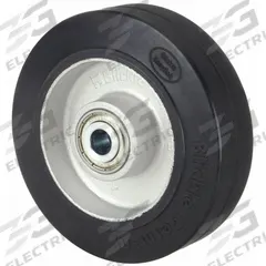 APPROVED VENDOR Caster Wheel: 3 15/16 in Wheel Dia., 1 5/8 in Wheel Wd, Rubber, 440 lb Load Rating (MPN ALEV 100/15K-BB0.5). Key specifications — Wheel Core Material: Aluminum; Wheel/Tread Color: Black; Brand: APPROVED VENDOR.