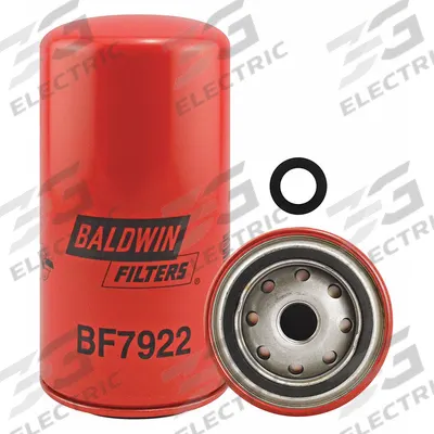 BALDWIN FILTERS Fuel Filter: Spin-On, 3 11/16 in Outside Dia, M20-1.50 Thread Size - Spin-On Fuel Filters