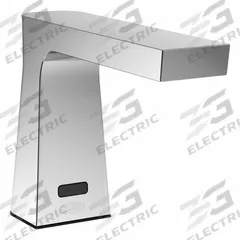 ZURN Kitchen and Bathroom Sensor Faucet: Camaya®, Brass/Plastic, Polished Chrome Finish, Single-Post (MPN ZG6953). Key specifications — Brand: ZURN; Includes: Single Supply Hose; Series: Camaya®.
