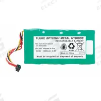 FLUKE Battery Pack: Batteries & Battery Packs, Battery Pack, Fluke 43/Fluke 43B, 4.8 V Volt, BP120MH. Key specifications — Manufacturer Part Number: BP120MH; Brand: FLUKE; Compatible Product Type: ScopeMeter Test Tools; Compatible with Manufacturer Model Number: Fluke 43B; Product Type: Battery Pack.