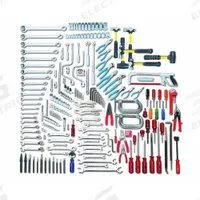 WRIGHT Fractional Intermediate Tool Set: 218 Total Pcs, SAE, 1/4in/3/8in/1/2in Socket Drive Size (MPN 131). Key specifications — attr538253: WRIGHT; attr548973: Linemens Plier; attr548974: Fractional L-Key Set, Short Arm in Pouch 11 piece Set; attr548975: (9) Drive Tools; attr548983: (10) Open End Wrench Full Polish SAE.
