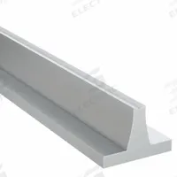 THOMSON Linear Shaft Support Rail: 1/2 in Shaft Dia, 24 in Lg, Unfinished, Aluminum (MPN SR8). Key specifications — attr111735: THOMSON; attr111741: Unfinished.