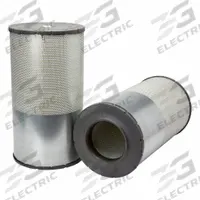 FLEETGUARD Air Filter: Round-Oval, Round, Radial Seal, 11 1/16 in Outside Dia, 5 29/32 in Inside Dia (MPN AF25756). Key specifications — Brand: FLEETGUARD; Compatible Vehicle Make: Caterpillar; Compatible Vehicle Type: Trucks; FleetGuard Interchange: AF25523.