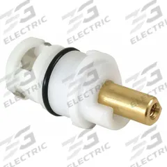 EZ-FLO Cartridge: Use with Hot/Cold Water, Brass/Stainless Steel, Unfinished (MPN 30237LF). Key specifications — For Water Temperature: Hot/Cold; Compatible Brand: Delta; Product Type: Cartridge; Material: Stainless Steel.