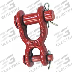 CROSBY Connecting Link: Double Clevis, Alloy Steel, 2 13/16 in Overall Lg, 1 21/32 in Overall Wd (MPN 1013021). Key specifications — Brand: CROSBY.