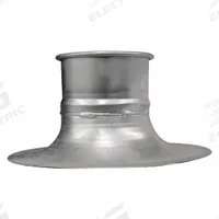Bellmouth Adapter Hood: Steel, For 16 in Duct Dia, 7 in Overall Lg, 7 in Inlet Dia, 16 in Outlet Dia (MPN 8010004346). Key specifications — Brand: NORDFAB.
