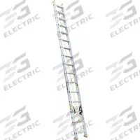 LOUISVILLE LADDER Extension Ladder: 32 ft Ladder Size, Aluminum, 250 lb Load Capacity, 60 lb Wt (MPN AE3232). Key specifications — Color: Silver; Brand: LOUISVILLE LADDER; Included Features: Rope and Pulley; Removable Fly: Fixed.