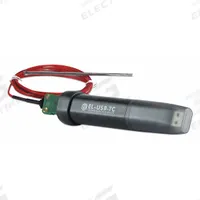 LASCAR Temperature Datalogger: 200°C, EL-USB-TC, Temp, USB, K Type Probe/Wall Mount Clip. Key specifications — Interface: USB; Parameters Measured: Temperature °C; Brand: LASCAR; Features: Adjustable Alarm; Includes: Wall Mount Clip; Software Options: Software Available Separately; Data Logger Type: Temperature.