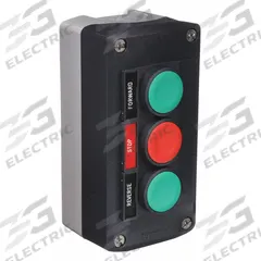 SCHNEIDER Control Station: (3) Flush Push Buttons, 0 Pilot Lights, 2NO/1NC, Forward/Reverse (MPN XALD311H29H7). Key specifications — Brand: SCHNEIDER; Operator Legend: Forward/Reverse; Operator Color: Red; Operator Configuration: (3) Flush Push Buttons; Environments & Applications: Oil- & Dust-Tight; Operator Configuration Type: (3) Push Buttons.