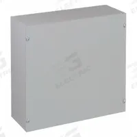 HOFFMAN Enclosure: Steel, 24 in x 20 in x 8 in, NEMA 1, Solid Cover, Screw On, Painted (MPN ASE24X20X8NK). Key specifications — Brand: HOFFMAN; Closure Method: Screws; Knockouts: Not Included.