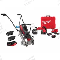MILWAUKEE Tool Combination Kit: 2 Tools, Portable Band Saw/Vibratory Screed, 18 V DC_72 V DC Volt (MPN MXF381-2CP, 2929-22). Key specifications — attr1176460: Portable Band Saw.