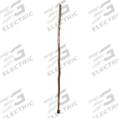 BRAZOS WALKING STICKS Walking Stick: Walking Stick, Std, Single, Wood, Rubber Bottom Tip, 55 in (MPN 602-3000-1158). Key specifications — Handle Type: Standard; Includes: Rubber Bottom Tip; Color: Form; Handle Material: Wood; Construction: Wood; Brand: BRAZOS WALKING STICKS; Product Type: Walking Stick.