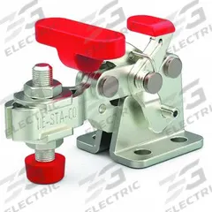 DE-STA-CO Toggle Clamp: Locking Horizontal Handle, Flange Base Mounting, 1.19 in Arm Lg, Locking (MPN 305-UR). Key specifications — attr668198: DE-STA-CO; attr668630: Neoprene.