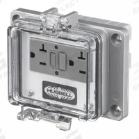 HUBBELL WIRING DEVICE-KELLEMS Access Port: 12/4, 4 1/4 in (W) x 5 1/8 in (H), Plastic Cover, 1 Ports (MPN PR20). Key specifications — NEMA Rating: 4; Manufacturer Part Number: PR20; Brand: HUBBELL WIRING DEVICE-KELLEMS; Wallplate Type: Ethernet.
