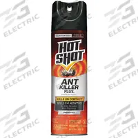 HOT SHOT Ant Killer: For Use On Crawling Insects, Aerosol Spray Can, 16 oz Container Size (MPN HG-4480). Key specifications — Brand: HOT SHOT; Container Type: Aerosol Spray Can; DEET Concentration: DEET-Free; Form: Aerosol Spray; Indoor/Outdoor Use: Indoor/Outdoor; Insect Group: Crawling; Targeted Insects: Ants.