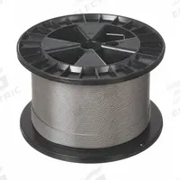 LEXCO CABLE Wire Rope: Galvanized Steel, 7 x 7, 96 lb Working Load Limit, 250 ft Overall Lg, Silver (MPN 1167GAC). Key specifications — End Type: Plain; Brand: LEXCO CABLE.