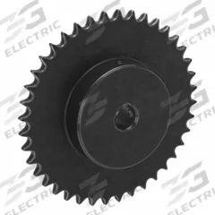 TRITAN Sprocket: 40, For 1/2 in Chain Pitch, 3/4 in Bore Dia, 40 Teeth, 6.373 in Pitch Dia, Steel (MPN 40BS40 X 3/4). Key specifications — Brand: TRITAN.