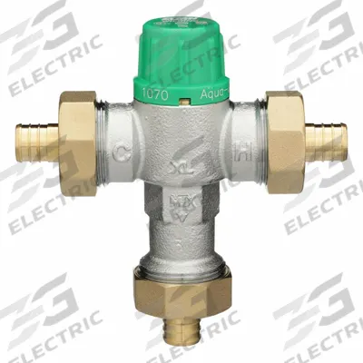 WILKINS Thermostatic Mixing Valve: 1/2 in Inlet Connection Size - Point-of-Use Mixing Valves