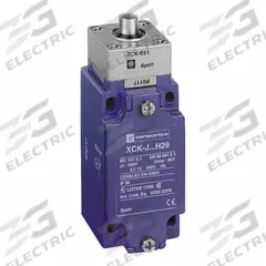 TELEMECANIQUE SENSORS Limit Switch: Plunger Actuator, Non-Metallic, Plunger, 20 N Op Force - Max (MPN XCKJ161H7). Key specifications — Manufacturer Part Number: XCKJ161H7; Brand: TELEMECANIQUE SENSORS; Electrical Connection: Screw Clamp Terminals; Series: XCKJ; Body Material Type: Non-Metallic; Actuator Type: Plunger.