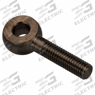 AMPG Fixed Rod End: Stainless Steel, Black Oxide, 25 mm Hole Center-to-End Lg - Stainless Steel Male Threaded Fixed Rod Ends