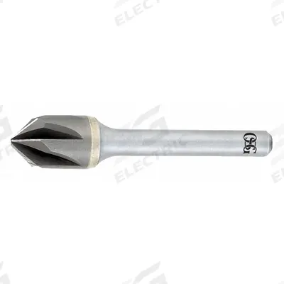 OSG Countersink: 90°, 6 Flute, 5/8 in Body Dia - Smooth-Finish Six-Flute Countersinks