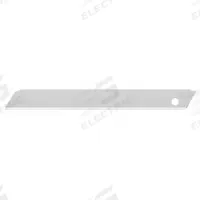 OLFA Utility Blade: 3 5/16 in Blade Lg, 1/4 in Blade Wd, 0.014 in Blade Thick, Steel, 10 PK (MPN A-SOL/10B). Key specifications — attr307708: 5LC33; attr307711: Steel; attr307707: No; attr324888: OLFA.