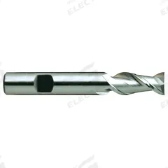 YG-1 Square End Mill: High Speed Steel, TiCN Coated, 2 Flute, 1/4" Mill Dia, 5/8" LOC, 2-7/16" OAL (MPN 17047HC)