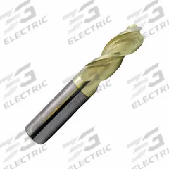 APPROVED VENDOR Ball End Mill: Carbide, ZrN Coated, 3 Flute, 5/8" Mill Dia, 2-1/2" LOC, 5" OAL (MPN 315312)