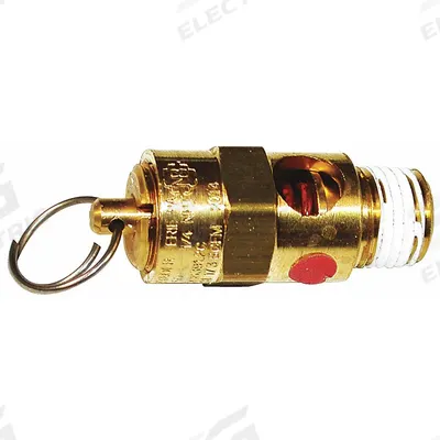 CHICAGO PNEUMATIC Safety Valve, 1/4", 200 psi: 9710533300, Safety Valve, Chicago Pneumatic - Pneumatics
