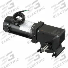 DAYTON DC Gearmotor: Right Angle, 24V DC, TENV, 36 RPM, 196 in-lb Max Torque, 44:1, 6.3 A, CW/CCW (MPN 5LAG2). Key specifications — Motor Type: Permanent Magnet DC; Brand: DAYTON; Full Load Current: 6.3 A.