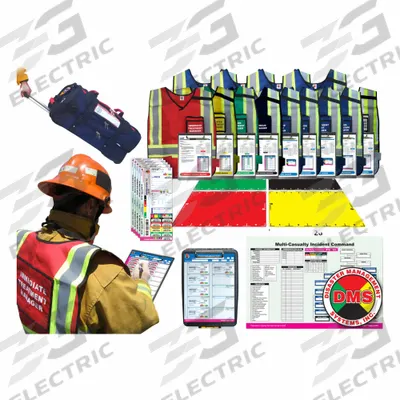 DISASTER MANAGEMENT SYSTEMS Rapid Response Kit: 15 in Overall Wd - Incident & Triage Management Kits