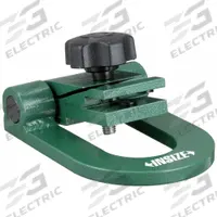 INSIZE Micrometer Stand: For Handheld Outside Micrometers, 0 in to 4 in Compatible Micrometer Size (MPN 6300). Key specifications — attr1182562: Handheld Outside Micrometers; attr1182564: Insize 3231; attr1182571: INSIZE; attr1182567: Bench Mount; attr1182568: Steel; attr1182563: 0 in to 4 in.