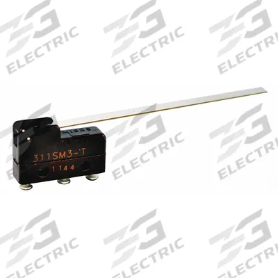 Honeywell Miniature Snap Action Switch: Lever Actuator, 1NO/1NC - Hinge Lever Snap-Action Switches
