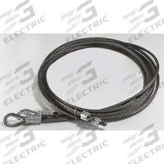 AMERICAN GARAGE DOOR SUPPLY Cable Assembly: Stainless Steel, 880 lb Load Rating - Max, 7 x 19, 2 PK (MPN CAS18-140). Key specifications — Brand: AMERICAN GARAGE DOOR SUPPLY; Material: Stainless Steel; Product Type: Cable Assembly; Stranding: 7 x 19.