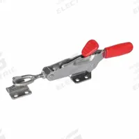 JW WINCO Latch Type Toggle Clamp: Horizontal, Includes Locking Handle, 12 mm Hook Adjustment - Max (MPN 850.2-1000-TG-NI). Key specifications — Brand: JW WINCO; Handle Style: Locking Horizontal Handle.