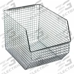 QUANTUM STORAGE SYSTEMS Hang and Stack Bin: 8 in x 10 1/2 in x 7 in, Silver, Dividers Not Included (MPN QMB539C). Key specifications — Electrostatic Discharge: Not Electrostatic Discharge Conductive; Brand: QUANTUM STORAGE SYSTEMS; % Recycled Content: 0%.