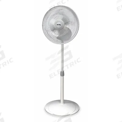 AIR KING Freestanding Fan: 16 in Blade Dia, 53 1/4 in Ht, 3 Speeds, Oscillating - Oscillating Office Pedestal Fans