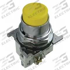 EATON Extended Push Button Operator: Non-Illuminated, Extended Profile, Metallic, 30 mm, 1NO (MPN 10250T25Y). Key specifications — Brand: EATON; Action: Momentary; Series: 10250T; Push Button Material Type: Metallic.