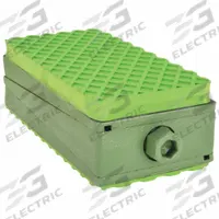 AIRLOC Vibration Isolator Pad: Buna-N, Diamond Pad Top, 7 7/8 in Lg, 3 47/64 in Wd, 2 19/32 in Ht (MPN 1.30003.56). Key specifications — Isolator Material: Buna-N; Brand: AIRLOC.