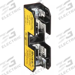 BUSSMANN Fuse Block: Open Block Design, 1 Pole, 600 V AC, Quick Connect/Screw, Non-Indicating (MPN BG3011SQ). Key specifications — Brand: BUSSMANN.
