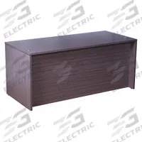 BOSS Credenza: Melamine, Driftwood, 0 Pedestals, 0 Drawers, 66 in Overall Wd, 29 1/2 in Overall Ht (MPN N102-DW). Key specifications — Desktop Material: Melamine; Includes Modesty Panel: Yes; Kit Product Type: Credenza Shell; Desktop Color: Driftwood; Brand: BOSS; Frame Color: Driftwood; Frame Material: Melamine; Product Type: Credenza Shell.