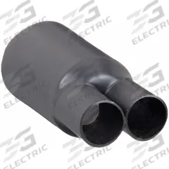 3M Heat Shrink Breakout Boot: 1 Pk, 3 in I.D. Before Shrinking, 1.9 in I.D. After Shrinking, 5 in Lg (MPN HDBB-230-1-250). Key specifications — Brand: 3M; Color: Black; _Pack Size: 1.