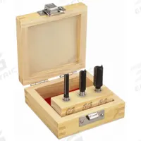 APPROVED VENDOR Router Bit Set: Fractional Inch, 3 Pieces, Straight (MPN 16Y597). Key specifications — attr315242: Straight; attr325198: APPROVED VENDOR.