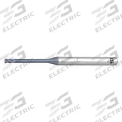 OSG Square End Mill: Carbide, WXL Coated, 4 Flute, 2.5 mm Mill Dia, 3.7 mm LOC, 45 mm OAL (MPN 3173508)