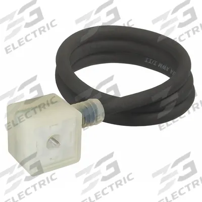 CANFIELD IND. Solenoid Valve Connector: Form A ISO Din, 5J664-501-EU0G - Plumbing