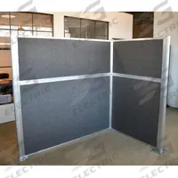 VERSARE Cubicle Wall: 72 in Overall Ht, 72 in Overall Wd, 4 Panels, Sand, Fabric (MPN HPEKL-66-S-SND-FL). Key specifications — Panel Color: Sand; Brand: VERSARE; Panel Material: Fabric; Window Style: Fluted.